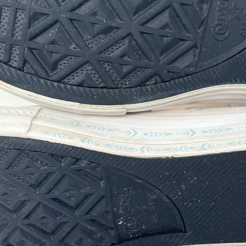 Converse All Star Frozen high-tops shoes 3 girls cream